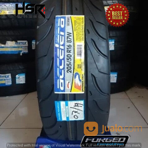 ban mobil terlaris ukuran 205 50 r16 merek accelera 651 sport tw200 tubless dan murah