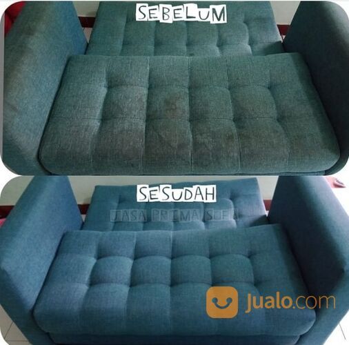Jasa cuci / laundry sofa dan springbed jati asih pondok gede bekasi di