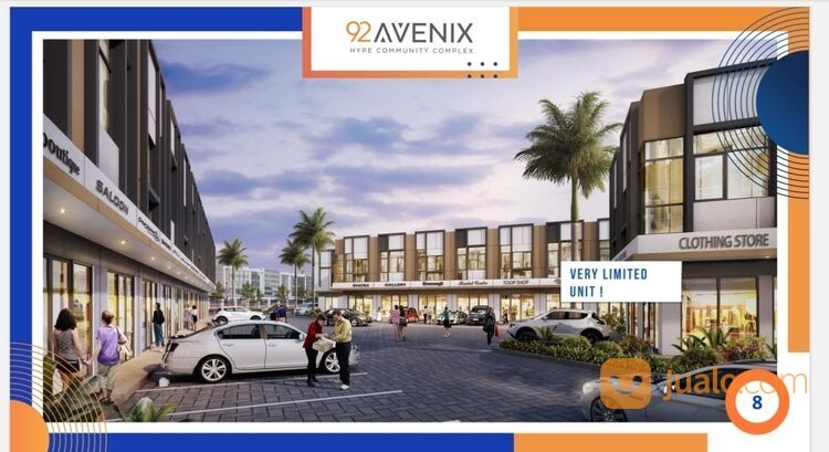 Ruko Hoek 92 Avenix Atmajaya BSD city strategis dekat kampus