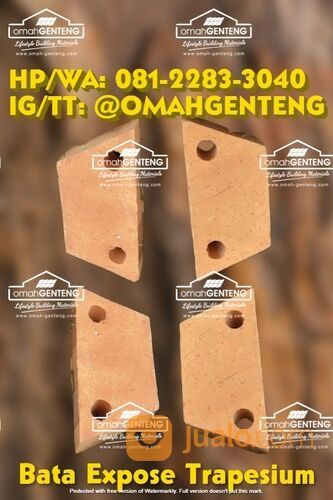 Batu Bata Trapesium Bali - HP/WA: O8122833O4O - Omah Genteng