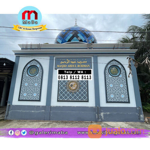 Ornamen GRC Krawangan Dinding Masjid