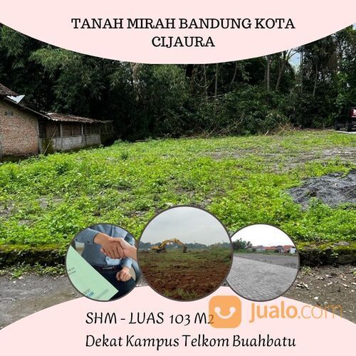 Tanah Buahbatu Dekat Margacinta Park Sertifikat SHM
