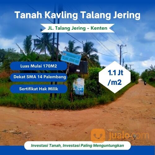 Tanah Kosong Kavlingan Lokasi Kenten Talang Jering Di Kota Palembang Sumatera Selatan 3122