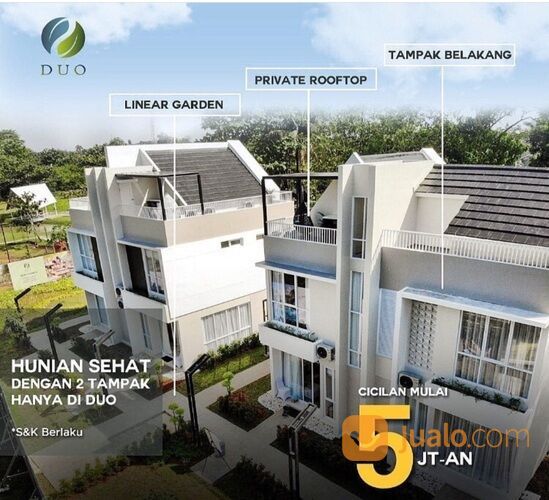 Cluster duo talaga bestari Hunian sehat di gerbang tol Balaraja Timur