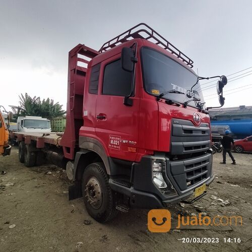 TRUK LOSBAK / BAK TERBUKA SPEK LOGGING NISSAN QUESTER CWE 280 6X4 TAHUN ...
