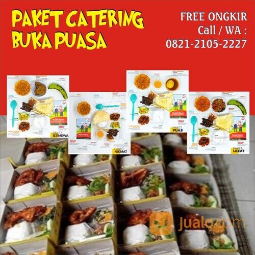 Catering Buka Puasa Bandung, FREE ONGKIR, Paket Nasi Box, 0821-2105-2227