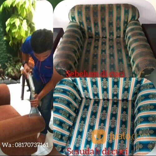 Jasa cuci sofa dan springbed cempaka putih jakarta pusat
