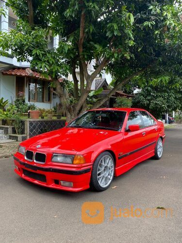 BMW E36 323i Mt Red on Red 1996