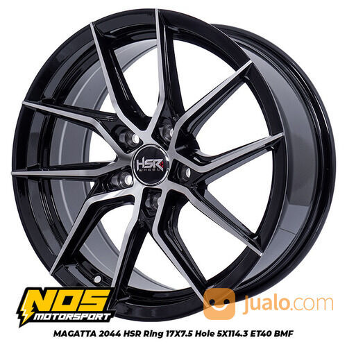 Velg Mobil Camry Civic Fd Ring 17 HSR Magatta Pcd 5X114,3 Lebar 7.5 Et 40 Free Ongkir