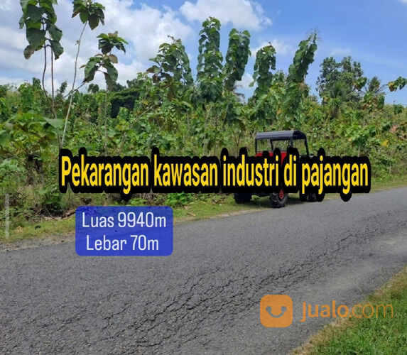 Pekarangan kontainer masuk 9900m lebar 70m kawasan industri