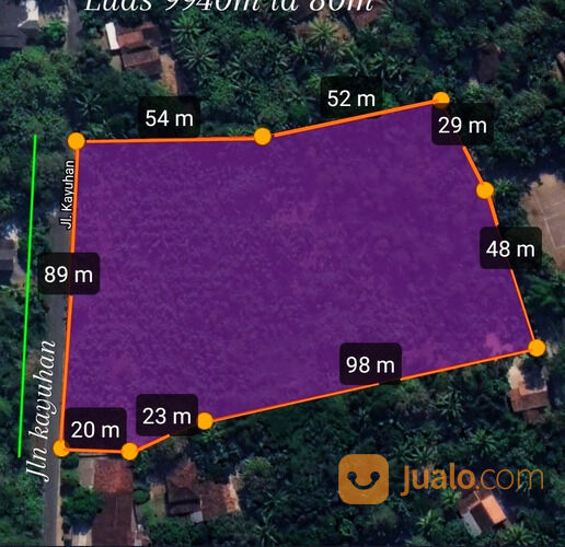 Pekarangan kontainer masuk 9900m lebar 70m kawasan industri