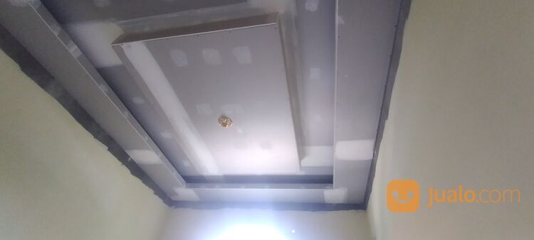 Pasang plafon gypsum villa nusa indah