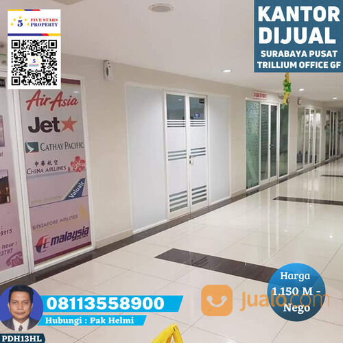 KANTOR DI TRILLIUM OFFICE GF 05 (SURABAYA PUSAT)