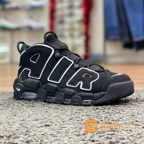 Sepatu Sneakers Nike Air Uptempo Bekas / Second - Blue White