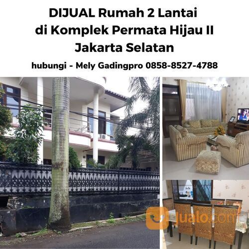 Murah Rumah Tinggal 2 Lantai Komplek Permata Hijau II - Cidodol
