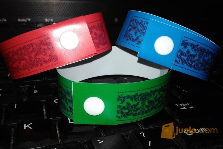Tiket Gelang Kertas Sintetis &amp; Vinyl ELMO Bandung Jualo