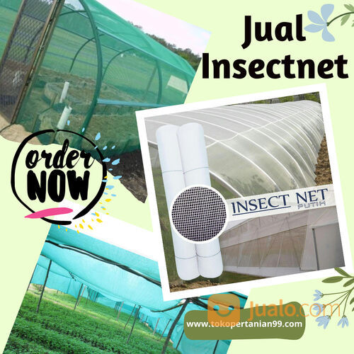 Insectnet / Jaring Kasa Mesh 40 Warna Hijau dan Putih