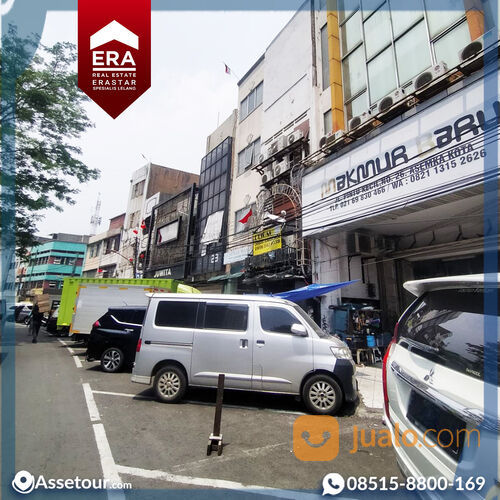 Ruko 3 Lantai Seberang Pasar Asemka, Jl. Pintu Kecil, Jakarta Barat