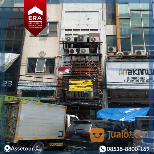 Ruko 3 Lantai Seberang Pasar Asemka, Jl. Pintu Kecil, Jakarta Barat