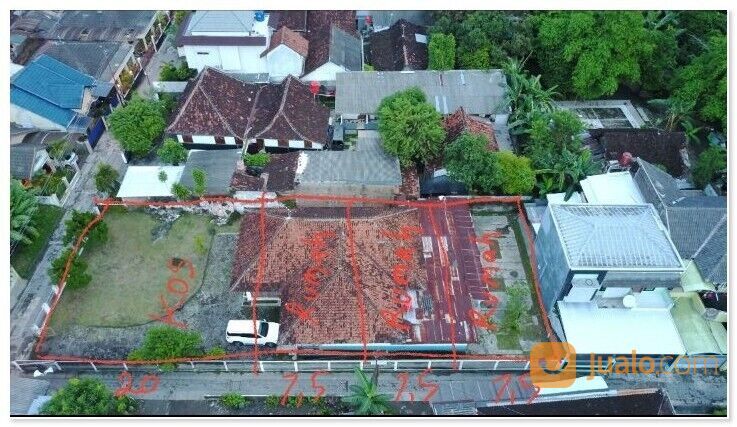 5 Menit Kampus UAD 1 dan 3: Tanah Jogja LT 131 meter