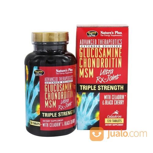 NaturesPlus Glucosamine Chondroitin MSM obat sendi, tendon, ligamentum