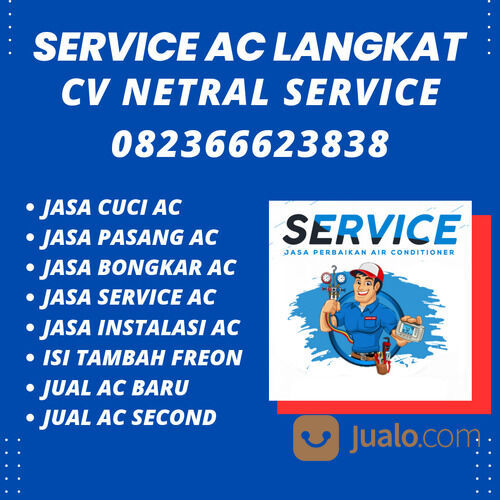 Service AC Batang Serangan Langkat 082366623838