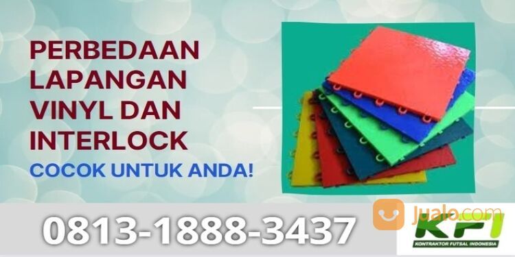 Mengenal Perbedaan Lapangan Vinyl dan Interlock: Kelebihan dan Kekurangan