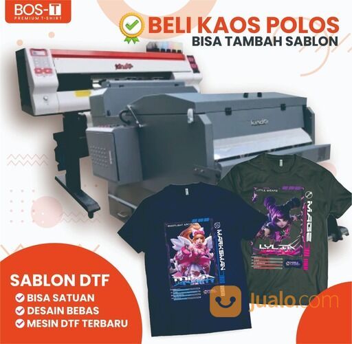 Kaos Polos Dan Jasa Sablon Di Pati