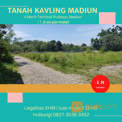 Tanah Kavling Madiun SHM 500 Meter Politeknik Negeri Madiun Include Jalan Kavling