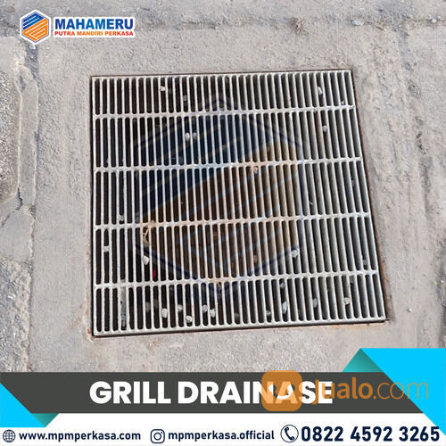 Grill Cast iron Grill Cast Iron Untuk Saluran Air di Batu di Kota