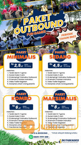 PROFESIONAL, Call 08211 7777 699, Dutasukses, Lubana Sengkol Outbound