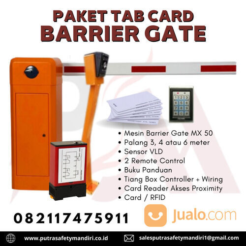 Paket Palang Parkir Otomatis Barrier Gate Mx 50 Akses Rfid Tab Card Fullset Lengkap Jkt Di Kota 5623