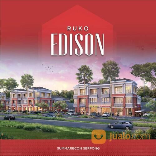 Ruko Edison Siap Pakai Lokasi Strategis di Gading Serpong