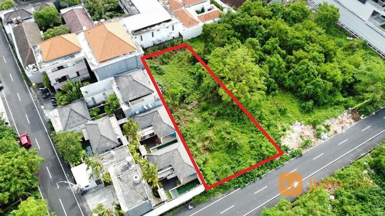 Tanah 8 Are di Jalan Tunjung Persada Kerobokan Dekat Bali Kiddy Pengipian Teuku Umar Barat