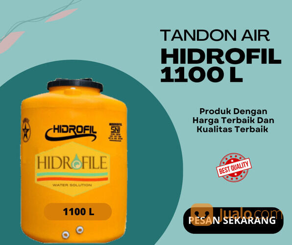 Tangki Air/Tandon Air Hidrofil 1100 L