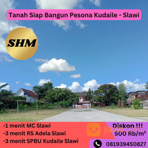 Tanah Strategis di Kudaile Slawi, Dekat Pusat Kota dan Pasar