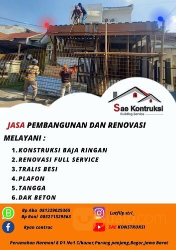 JASA KONSTRUKSI DAN RENOVASI RUMAH FULL SERVICE