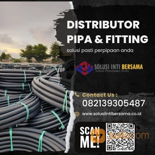 distributor pipa hdpe roll ukuran 1/2", 3/4", 1"