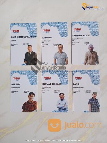 Cetak ID Card Pegawai Pelajar Mahasiswa Mulai 3500k Hanya di Lanyard Studio 082228608282