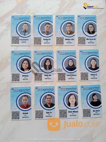 Cetak ID Card Pegawai Pelajar Mahasiswa Mulai 3500k Hanya di Lanyard Studio 082228608282