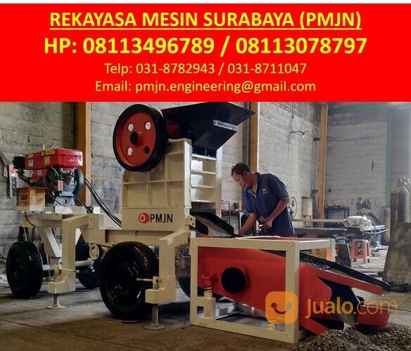 BENGKEL PEMBUAT MESIN PEMECAH BATU MOBILE