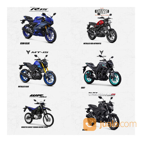 Yamaha Motor Sport R15 MT15 Vixion WR 155 XSR 155 Cash Credit - DP Bayar Rendah Angsuran Ringan