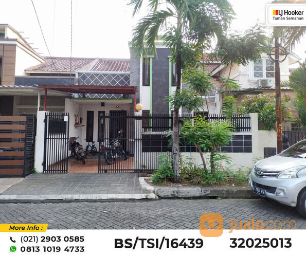 Rumah Taman Semanan Indah, Cengkareng, 7.5x18 m², 1½ Lt, SHM (TSI/16439