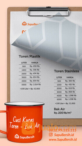 Jasa Cuci Toren Bandung