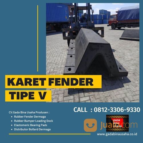Rubber Fender V 500 H Include Baut Angkur Termurah