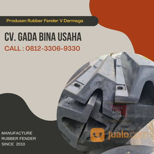 Rubber Fender V 500 H Include Baut Angkur Termurah