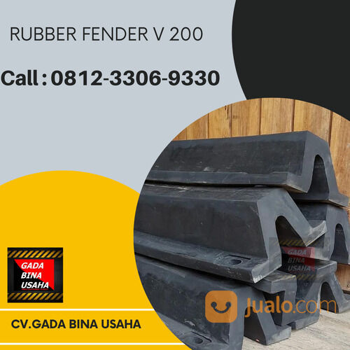 Rubber Fender V 500 H Include Baut Angkur Termurah