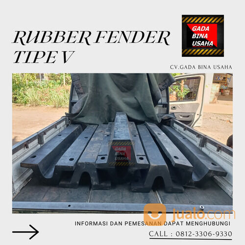 Rubber Fender V 500 H Include Baut Angkur Termurah