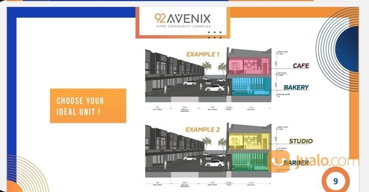 Ruko 2 lantai Avenix 92 BSD samping Kampus Atmajaya