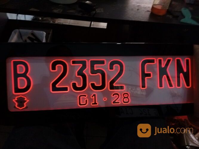 3D Plat Nomor Akrilik Custom